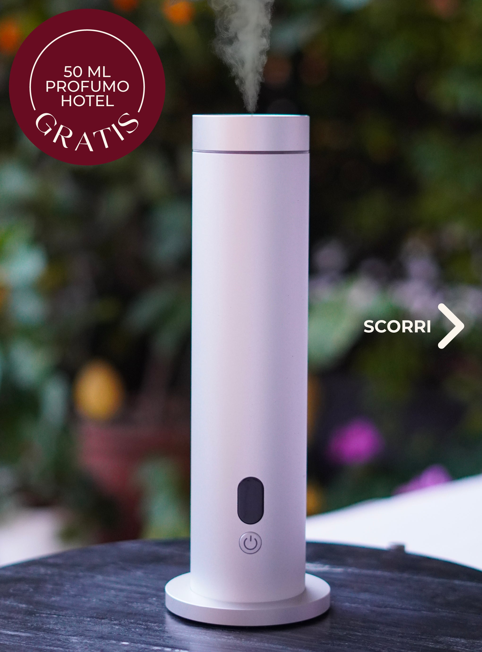 Diffusore di fragranze CH125 Argento