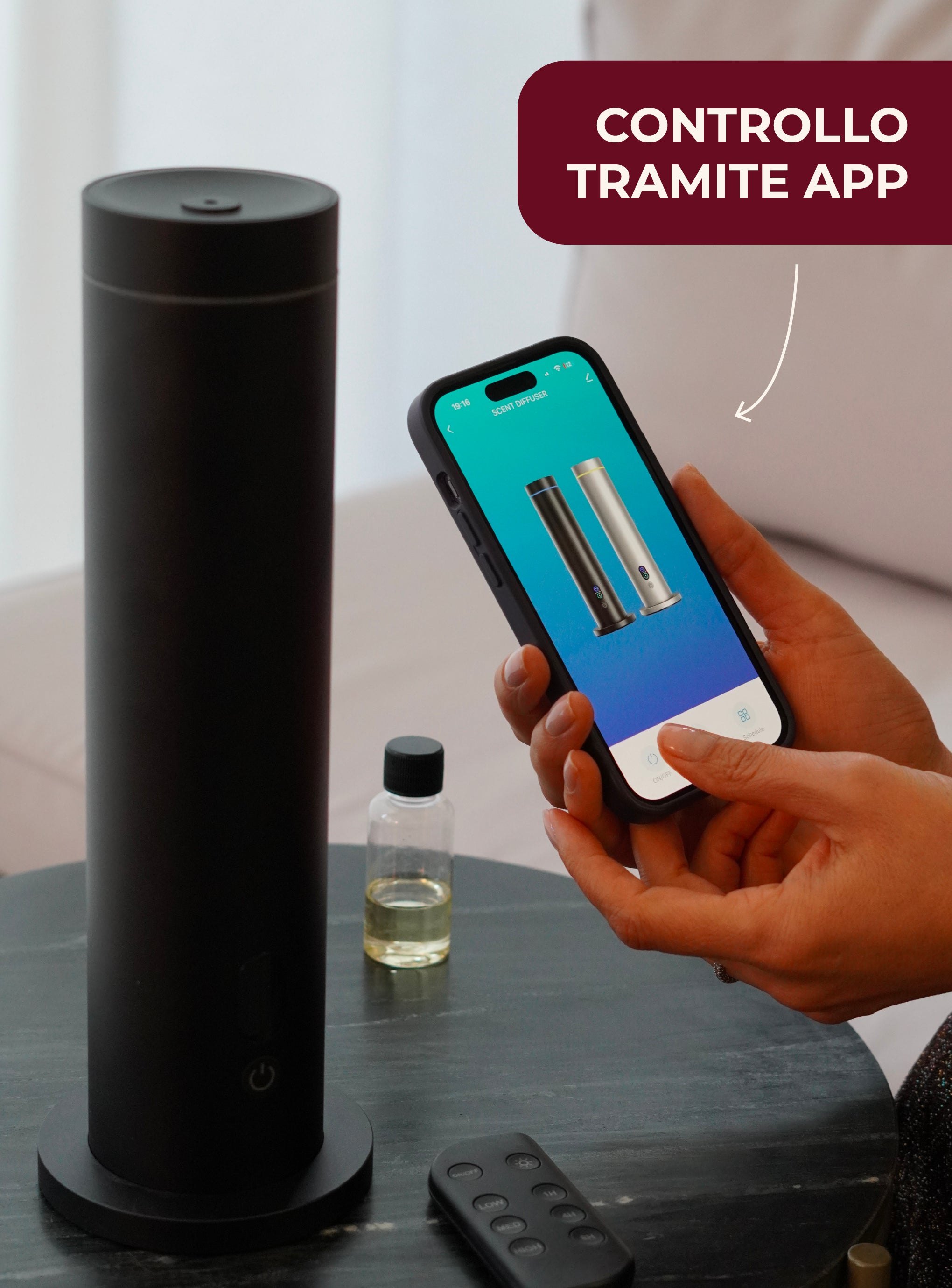 Diffusore di fragranze CH125 Nero